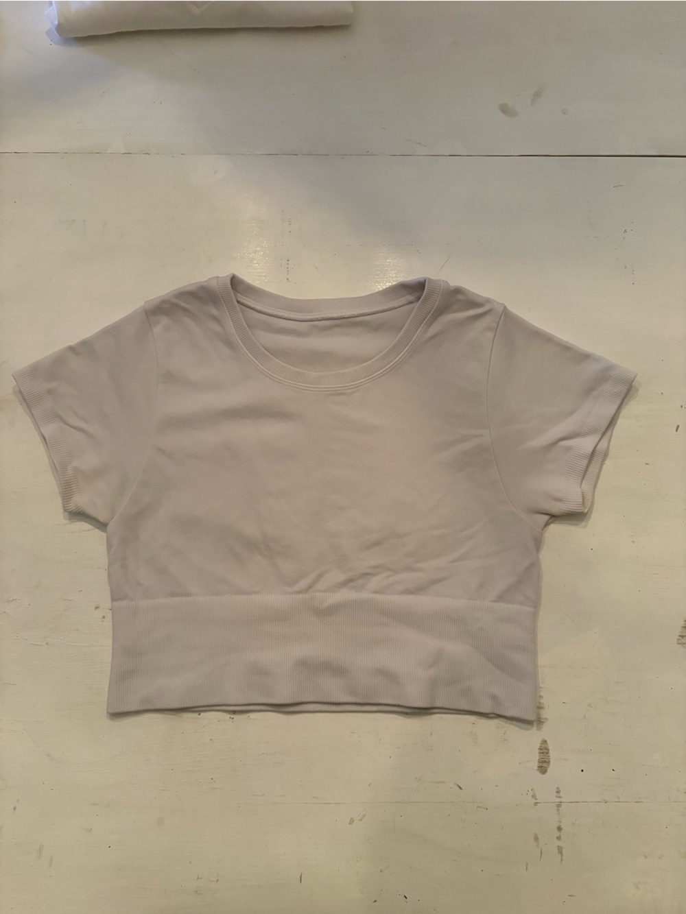 Aerie White Crop Top